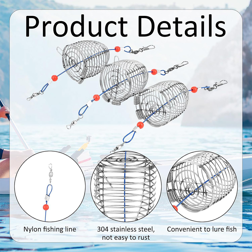 Корзина-ловушка для прикормки  – обзор и цена Fishing Equipment Cheap
