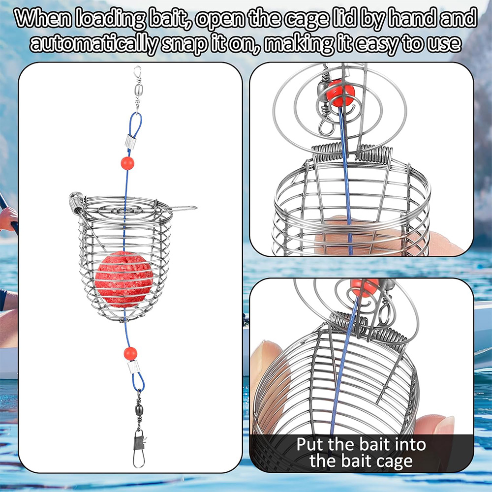 Корзина-ловушка для прикормки  – обзор и цена Fishing Equipment Cheap